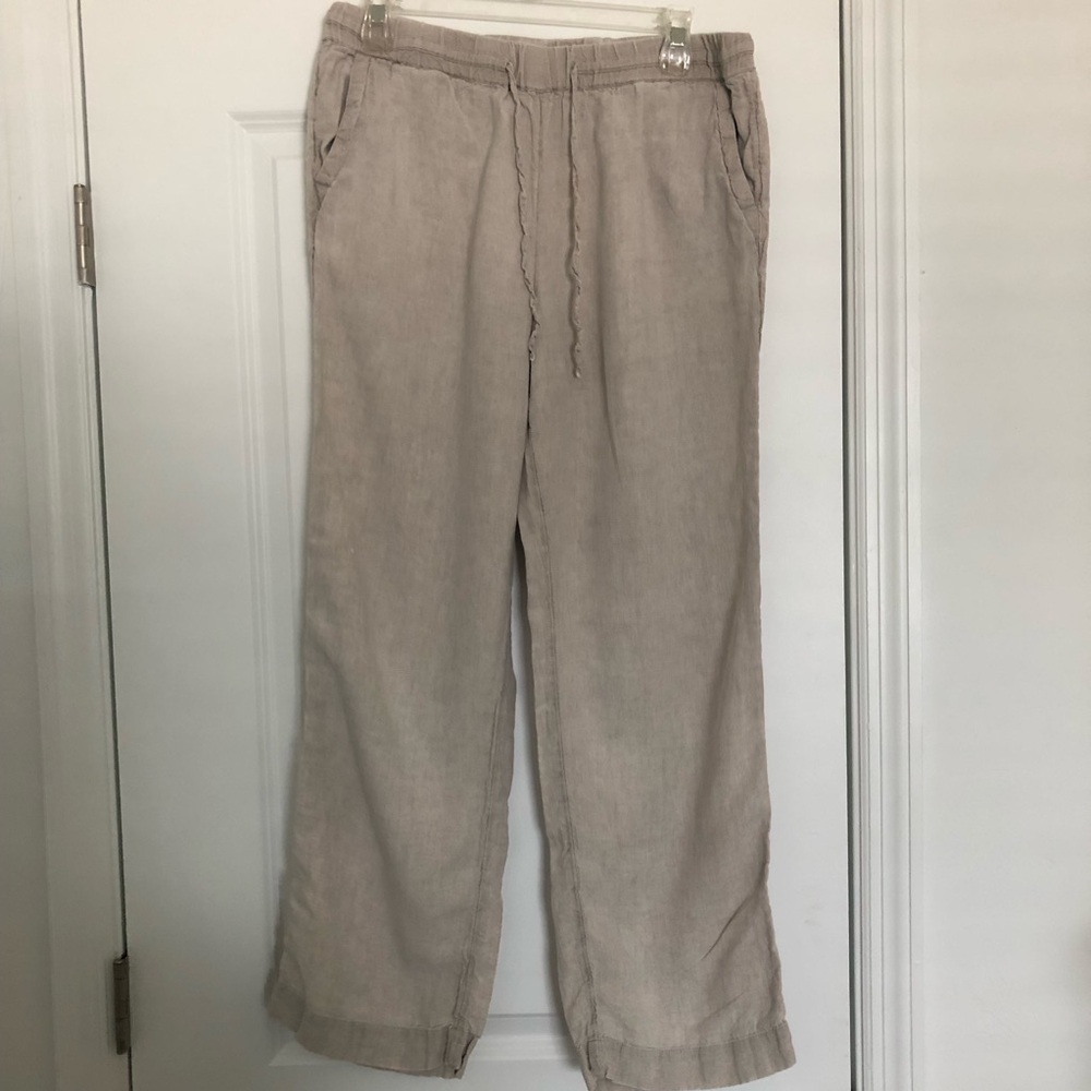 Charter Club Flax Linen Pants